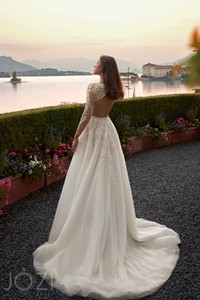 Свадебное платье  Базио А-силуэт, Без корсета, Со шлейфом
