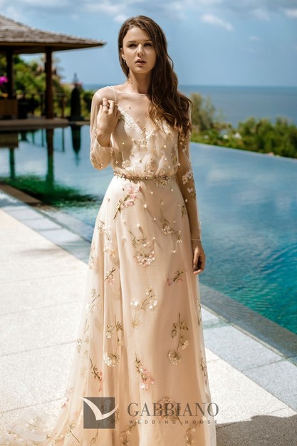 Gabbiano. Свадебное платье Велетта. Коллекция Your heart 