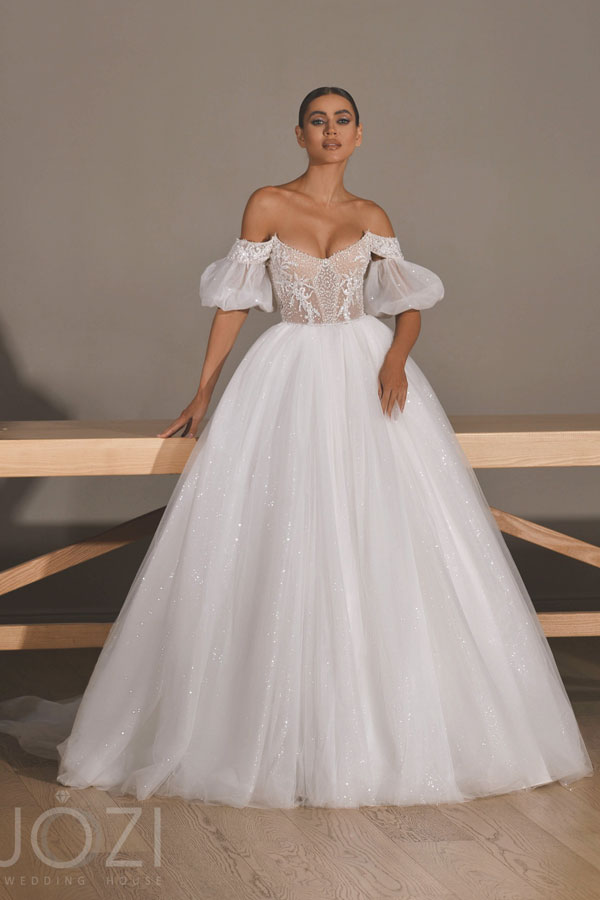 пышное свадебное платье